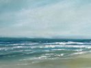 Gentle Breeze - Ocean Coastal Seascape Painting on Canvas | Oil And Acrylic Painting in Paintings by Filomena Booth Fine Art. Item composed of canvas in contemporary or coastal style