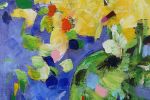 Golden serenade | Oil And Acrylic Painting in Paintings by Art by Geesien Postema. Item composed of canvas in contemporary style