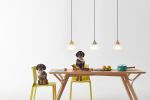 Mist Pendant M | Pendants by SEED Design USA. Item made of steel with glass
