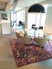 CUSTOM RUG: “Edgy Victorian” for Accounting Office | Area Rug in Rugs by Emma Gardner Design, LLC | KPMG in San Francisco. Item composed of wool