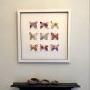 Flower Butterfly Box | Wall Sculpture in Wall Hangings by Lorna Doyan. Item made of paper