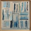 Empreintes | Oil And Acrylic Painting in Paintings by Sophie DUMONT.. Item composed of wood and canvas in minimalism or contemporary style