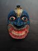 Moods- embellished traditional Sri Lankan mask | Sculptures by Aasiri W. Item made of wood compatible with asian style