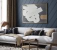 "Alchemy No. 7" I Modern Minimalist Framed Giclée Prints | Paintings by ART + ALCHEMY By Nicolette Atelier. Item composed of wood & canvas compatible with minimalism and japandi style