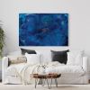 Blue Eye Cenote Original Abstract Resin Painting | Oil And Acrylic Painting in Paintings by MELISSA RENEE fieryfordeepblue  Art & Design | Salon Platinum - Aliso Viejo, Orange County, CA in Aliso Viejo. Item made of wood & synthetic compatible with contemporary and eclectic & maximalism style