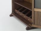 008_mei - handcrafted comapct cabinet for Instax Mini | Storage by CHICHOIMAO. Item composed of walnut and glass in minimalism or contemporary style