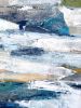 Winding Earth | Oil And Acrylic Painting in Paintings by Adam Collier Noel. Item composed of canvas in contemporary or coastal style