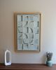 No. 121 Japandi Plaster Wall Relief - Scandinavian Decor | Wall Sculpture in Wall Hangings by Joseph A