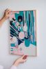 Ocean Joy | Mixed Media by Corrie in Color. Item composed of leather compatible with contemporary style