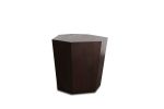 Contemporary Clariss Geometric Table by Costantini | Side Table in Tables by Costantini Designñ. Item composed of walnut