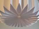 Acorn origami Large lampshade - modern and minimalist style | Pendants by Studio Pleat. Item composed of paper compatible with minimalism and contemporary style