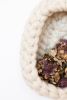Nest | Wall Sculpture in Wall Hangings by Keyaiira | leather + fiber. Item composed of wood and leather