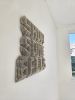 “SHOWSOMEBALLS”  Wall mounted heavy metal sculpture. | Sculptures by JAN PAUL. Item made of steel with synthetic