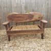 Live Edge Black Walnut sitting bench | Benches & Ottomans by Closed Loop Woodworks. Item composed of walnut