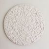 Mandala Rain | Wall Sculpture in Wall Hangings by Anastasia Tumanova. Item made of maple wood with ceramic