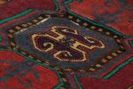 Vintage Oushak Rug with Polychromatic Geometric Medallions | Area Rug in Rugs by Rug and Kilim
