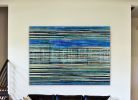 Mending Fences | Oil And Acrylic Painting in Paintings by Kari Souders. Item made of canvas works with contemporary & coastal style