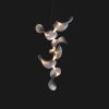 Dune 6 Vertical Cluster Pendant Light | Chandeliers by MOSS Objects. Item made of metal compatible with contemporary and japandi style