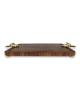 The Entertainer | Serving Board in Serveware by Gavin May. Item made of walnut with brass