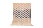 Beige Vintage Moroccan Rug 5.8 x 9.3 ft - Berber Wool Rug | Area Rug in Rugs by BerberHand. Item made of wool works with boho style
