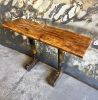 Boots Console Table | Tables by Gatski Metal. Item composed of wood and metal in eclectic & maximalism or modern style