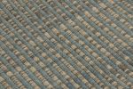 Rug & Kilim's Accent Kilim, Beige-Gray Textural Stripes | Area Rug in Rugs by Rug and Kilim