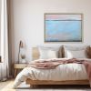 Sister Shore | Oil And Acrylic Painting in Paintings by Victoria Primicias. Item composed of wood and canvas in minimalism or contemporary style