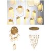 SJ2071 SUGAR CHANDELIER | Chandeliers by alanmizrahilighting | New York in New York. Item made of brass with glass