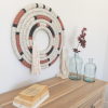 Lively Intention Wheel | Macrame Wall Hanging in Wall Hangings by Ooh La Lūm. Item composed of wood and fabric