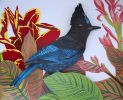 Corvus Jays | Murals by Sophy Tuttle Studios | Corvus Insurance in Boston. Item made of synthetic