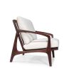 William Armchair | Lounge Chair in Chairs by Hatt. Item composed of oak wood and fabric
