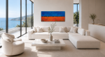 Duality | Oil And Acrylic Painting in Paintings by Lara Spadetto Art. Item made of canvas compatible with minimalism and contemporary style