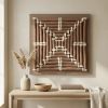 Custom Acoustic Fiber Wall Art | Sculptures by Sarmal Design. Item composed of canvas in boho or minimalism style