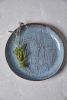 Large Black Ceramic Serving Platter | Serveware by ShellyClayspot. Item made of ceramic works with contemporary style