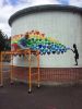 Diversity Mural in Shelton | Public Mosaics by JK Mosaic, LLC | Choice Alternative School in Shelton. Item composed of cement and synthetic