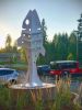 White Fish | Public Sculptures by John Randall Nelson | TownePlace Suites by Marriott Whitefish Kalispell in Whitefish. Item composed of steel