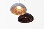 Nest Pendants | Pendants by Edward Linacre | Osten Cafe in Hamilton. Item made of bamboo