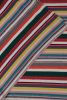 1950s Vintage chaput Kilim rug in Multicolor Stripe Patterns | Area Rug in Rugs by Rug and Kilim