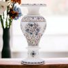 Marble vase for flowers, Handmade marble vase, marble vase | Vases & Vessels by Innovative Home Decors. Item composed of marble compatible with country & farmhouse and art deco style