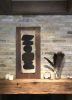 abstract totem | Oil And Acrylic Painting in Paintings by sandi gehring. Item composed of wood