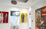 St. Ives | Mixed Media by Sona Fine Art & Design  - SFAD | West Hollywood in West Hollywood. Item made of canvas & synthetic