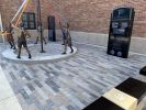 May Pole Dance | Public Sculptures by Sutton Betti | McPherson Community Building in McPherson