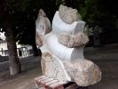 Fossil (Melancholic shell) | Public Sculptures by Rafail Georgiev - Raffò | Mairie d'Ilhet in Ilhet. Item made of marble works with minimalism & contemporary style