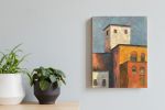 Spanish Quarter | Mixed Media in Paintings by Rich Godfrey. Item composed of wood and canvas in minimalism or mid century modern style
