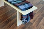 Blanket Bench | Benches & Ottomans by THE IRON ROOTS DESIGNS. Item composed of wood