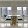 The Rody Dining Side Chair - Luxe Edition | Dining Chair in Chairs by YJ Interiors. Item composed of wood and fabric in mid century modern or eclectic & maximalism style