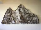 Birch bark wall sculptures | Wall Hangings by Duncan Mackenzie. Item composed of birch wood