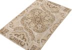 Rug & Kilim’s Handmade Chain Stitch Rug, Beige-Brown | Area Rug in Rugs by Rug and Kilim