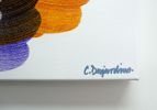 Touch 03 | Oil And Acrylic Painting in Paintings by Claire Desjardins. Item composed of canvas