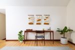 TRIAD [Full set of 3] | Tapestry in Wall Hangings by Keyaiira | leather + fiber | Artist Studio in Santa Rosa. Item composed of wool & fiber